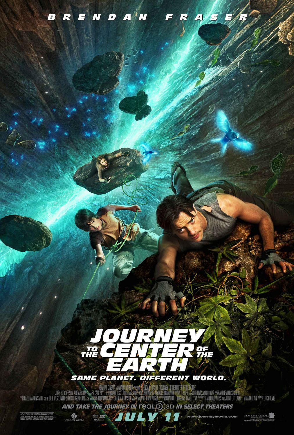 JOURNEY TO THE CENTRE OF THE EARTH (2008) –&nbsp;Review